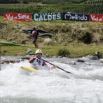 Giada Cignitti in azione sul Noce